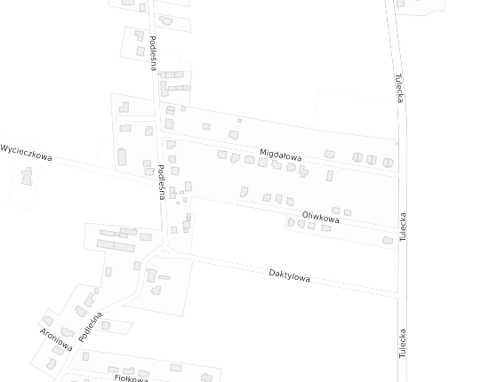 Mapa z adresem organizacji