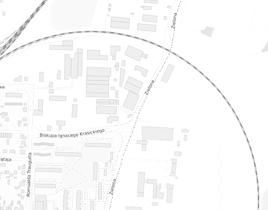 Mapa z adresem organizacji