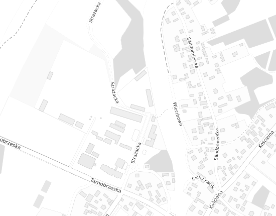 Mapa z adresem organizacji