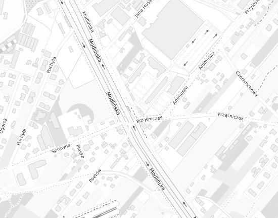 Mapa z adresem organizacji