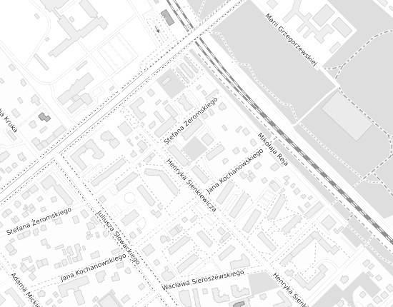 Mapa z adresem organizacji