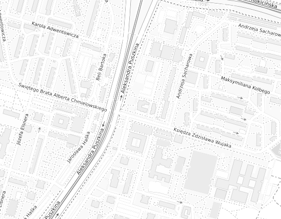 Mapa z adresem organizacji