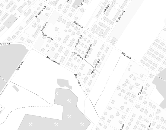 Mapa z adresem organizacji