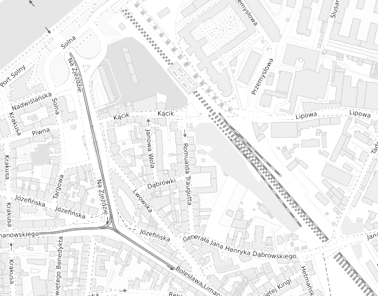 Mapa z adresem organizacji