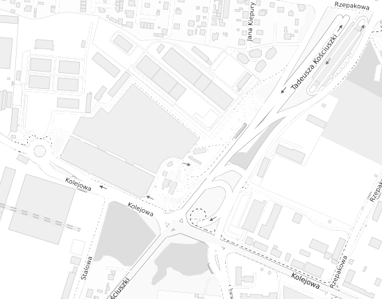 Mapa z adresem organizacji