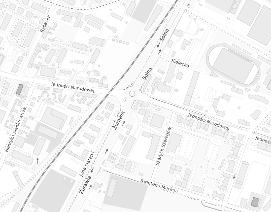 Mapa z adresem organizacji