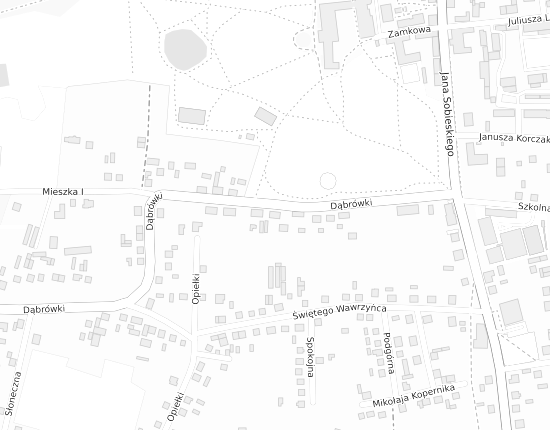 Mapa z adresem organizacji