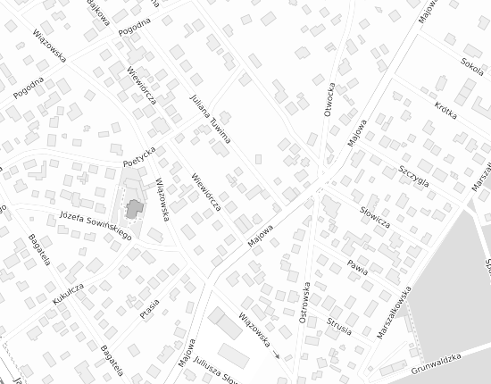 Mapa z adresem organizacji