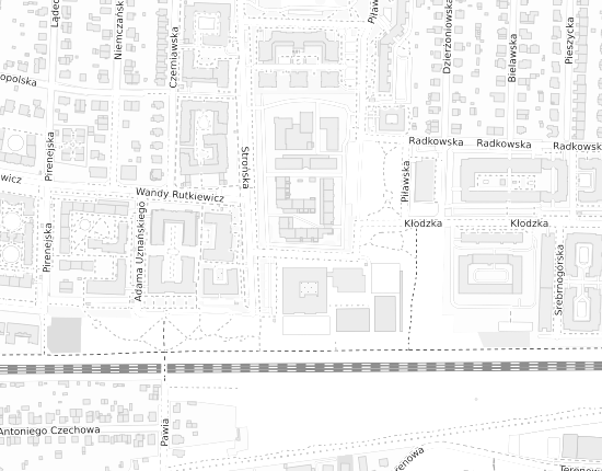 Mapa z adresem organizacji