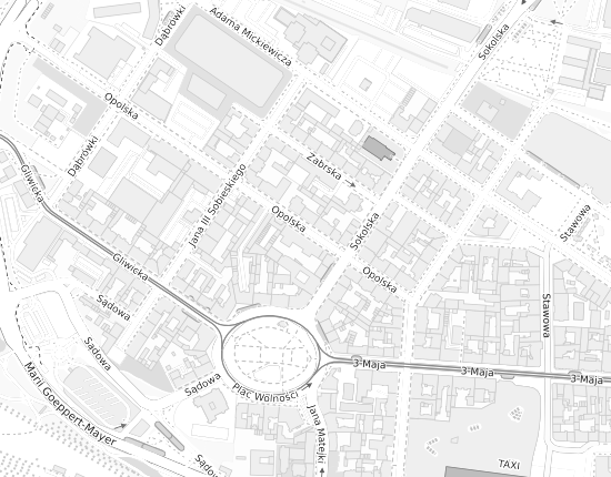 Mapa z adresem organizacji