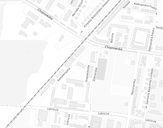 Mapa z adresem organizacji