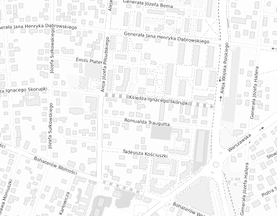 Mapa z adresem organizacji
