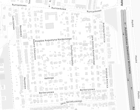 Mapa z adresem organizacji