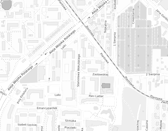 Mapa z adresem organizacji