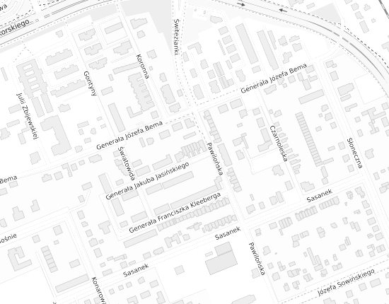 Mapa z adresem organizacji