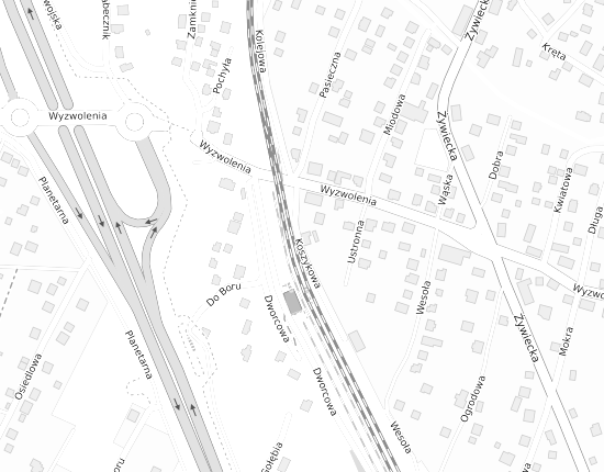 Mapa z adresem organizacji