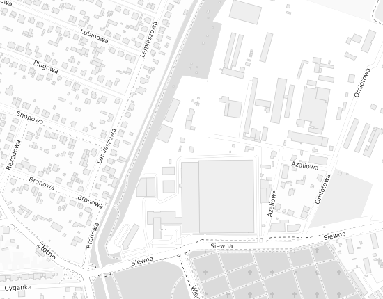 Mapa z adresem organizacji