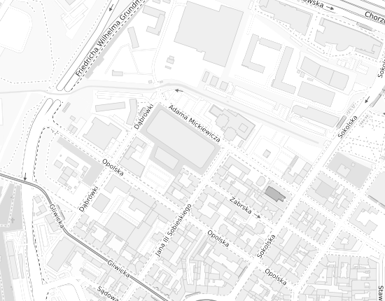 Mapa z adresem organizacji