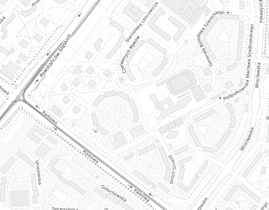 Mapa z adresem organizacji