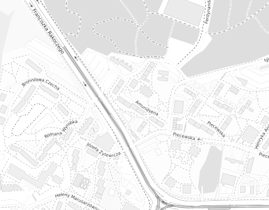Mapa z adresem organizacji