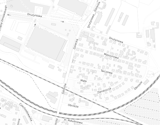 Mapa z adresem organizacji