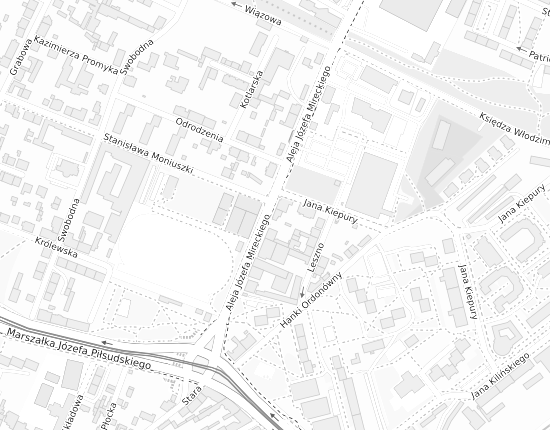 Mapa z adresem organizacji