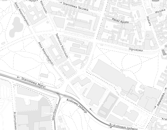 Mapa z adresem organizacji