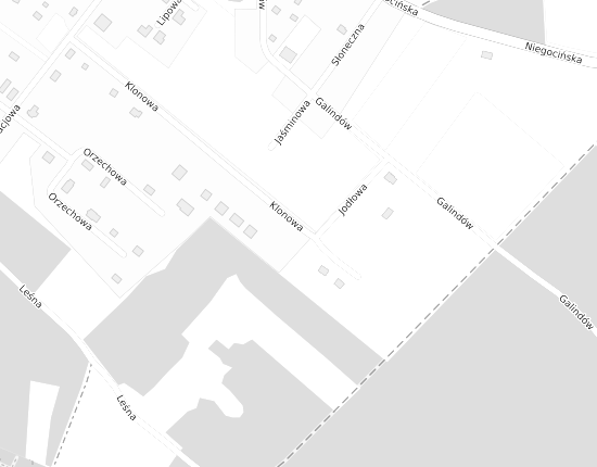 Mapa z adresem organizacji