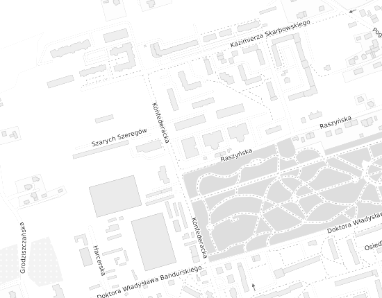 Mapa z adresem organizacji