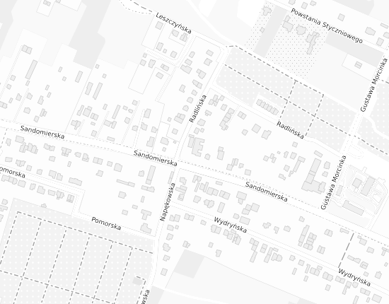 Mapa z adresem organizacji