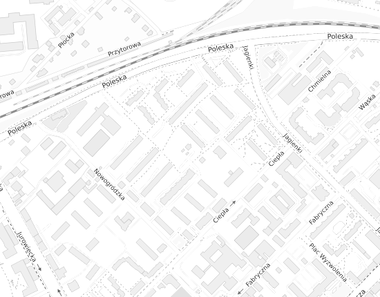 Mapa z adresem organizacji