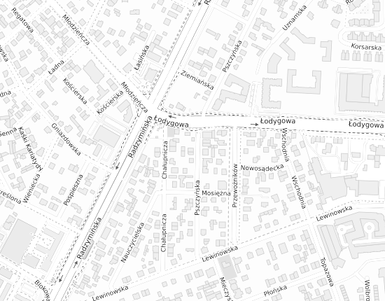 Mapa z adresem organizacji