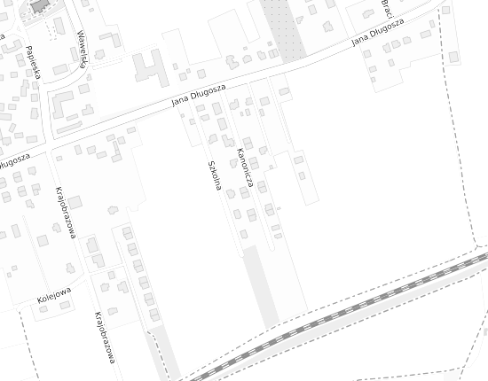 Mapa z adresem organizacji