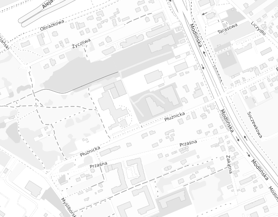 Mapa z adresem organizacji