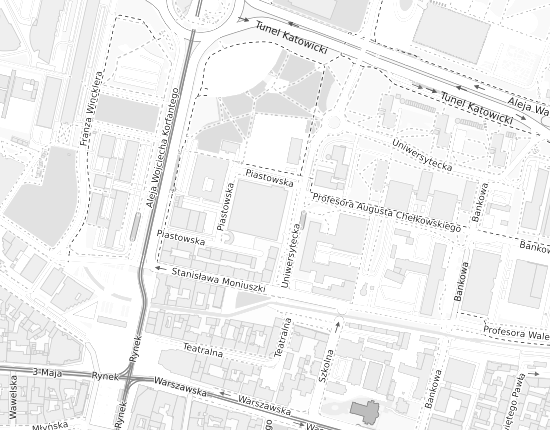 Mapa z adresem organizacji