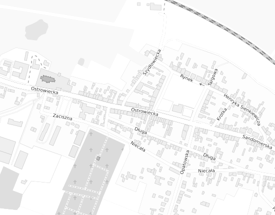 Mapa z adresem organizacji