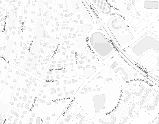 Mapa z adresem organizacji