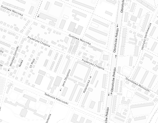 Mapa z adresem organizacji