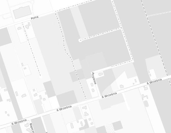 Mapa z adresem organizacji