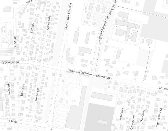 Mapa z adresem organizacji