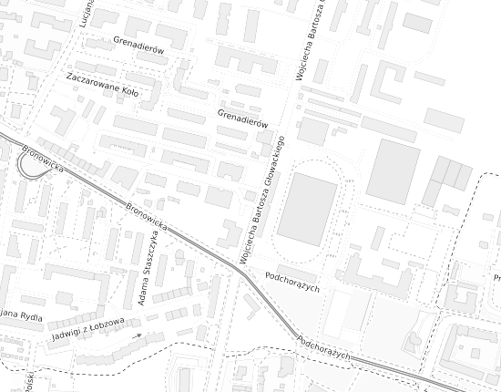 Mapa z adresem organizacji