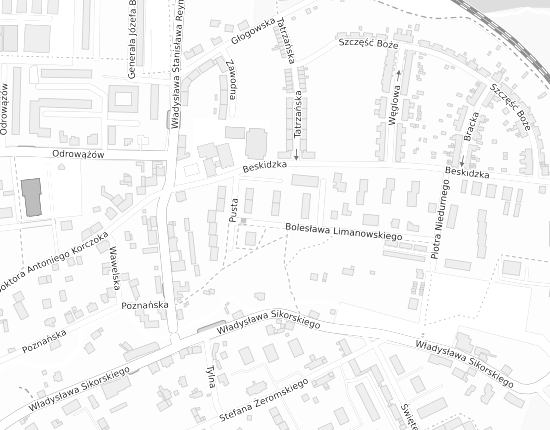 Mapa z adresem organizacji