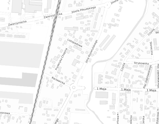 Mapa z adresem organizacji