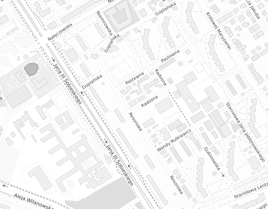 Mapa z adresem organizacji