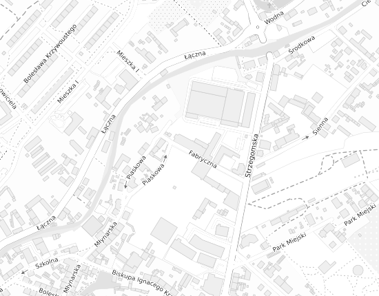 Mapa z adresem organizacji