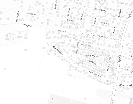 Mapa z adresem organizacji