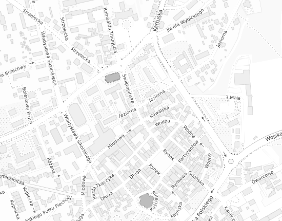 Mapa z adresem organizacji