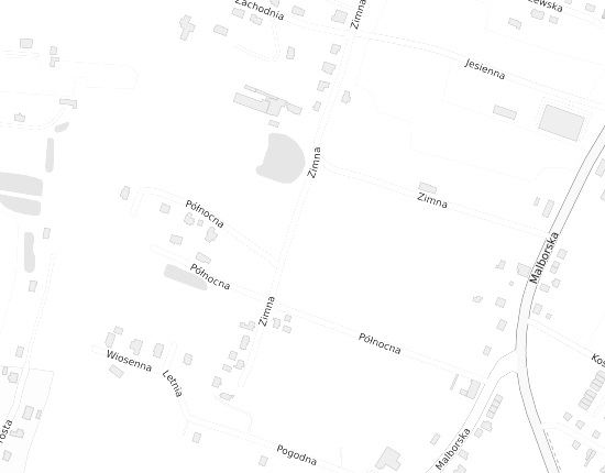 Mapa z adresem organizacji