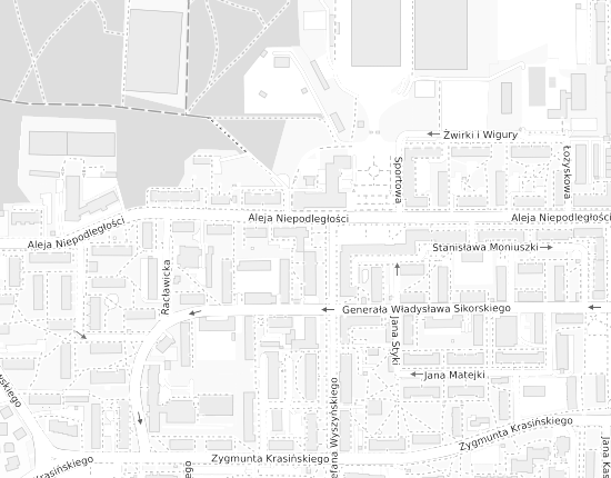 Mapa z adresem organizacji