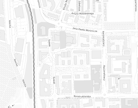 Mapa z adresem organizacji